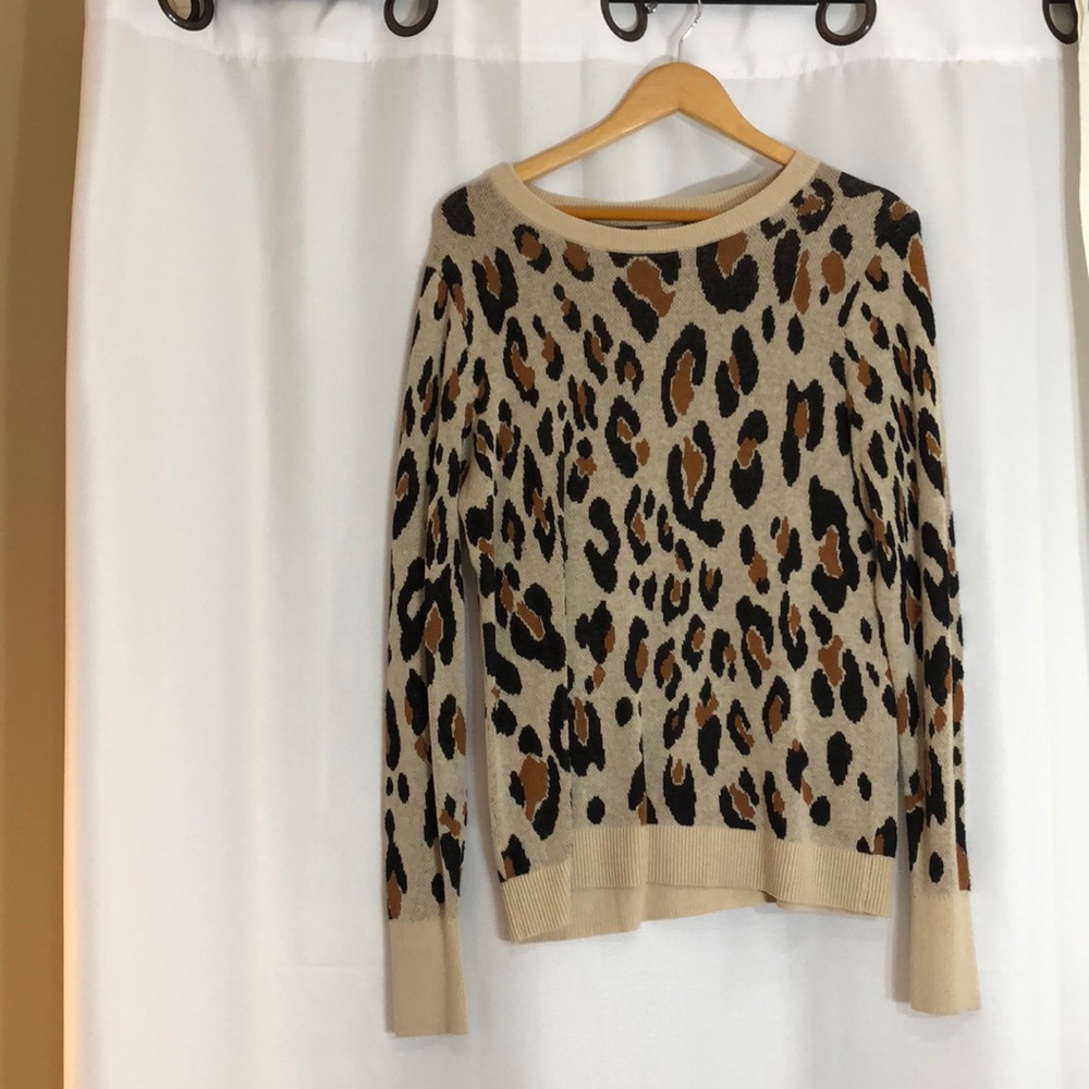 A New Day Leopard Print Sweater